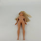 Barbie Doll Mattel 1998 Head 1999 Body Nude Belly Button Blonde Blue Eyes