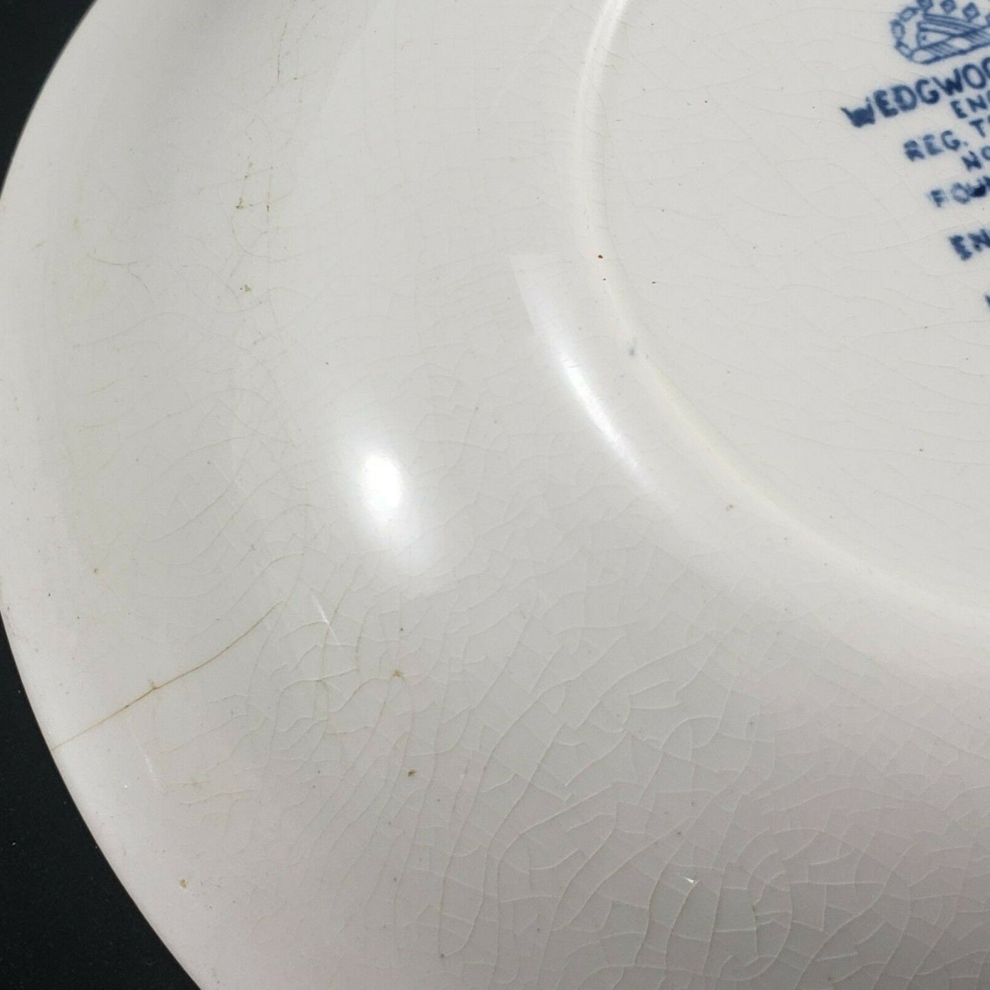 3 Piece Blue Enoch White Berry Dessert Bowl Wedgwood England Countryside