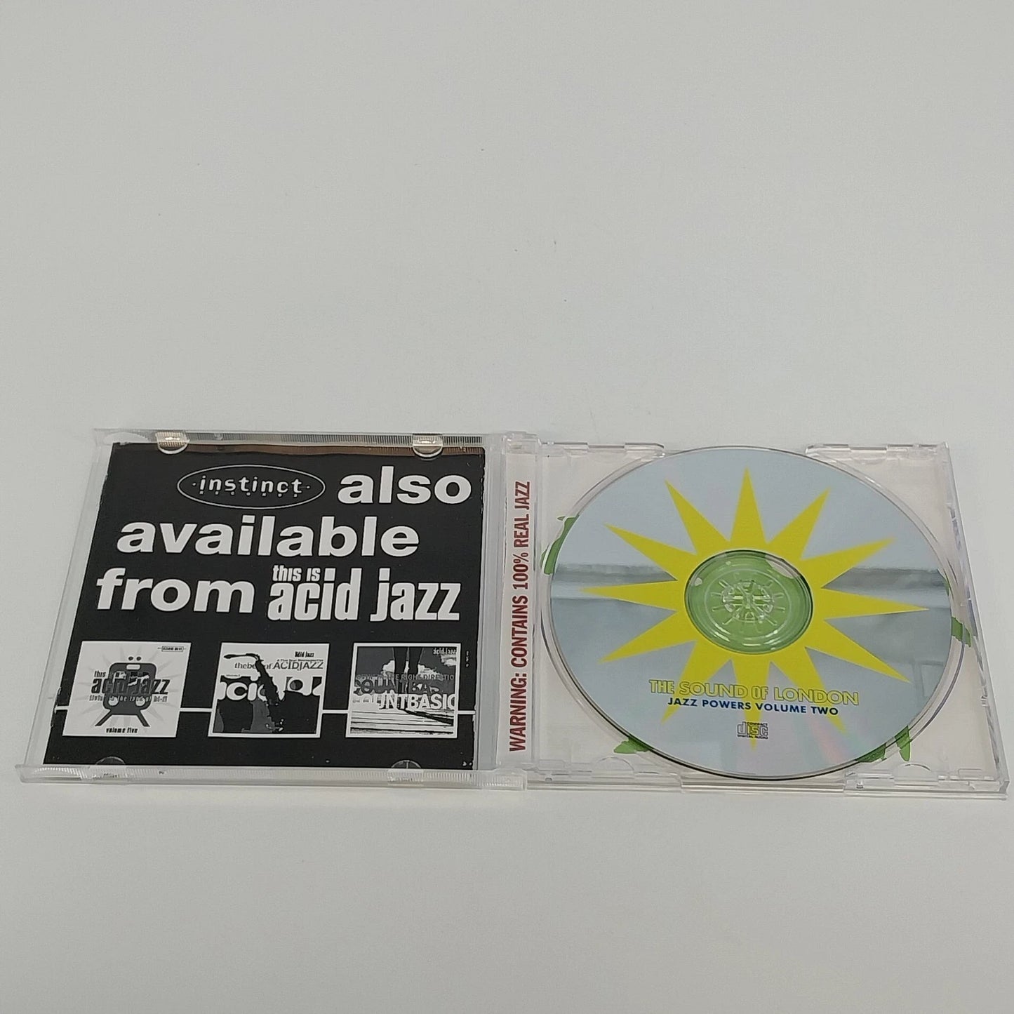 Various The Sound of London Jazz Powers Vol 2 CD 1996 Acid Jazz Instinct