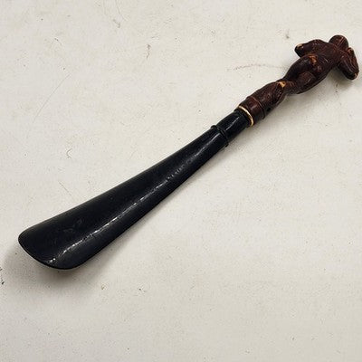 JSNY Football Player No 12 Shoehorn Vintage Resin & Plastic Football Sports 1973