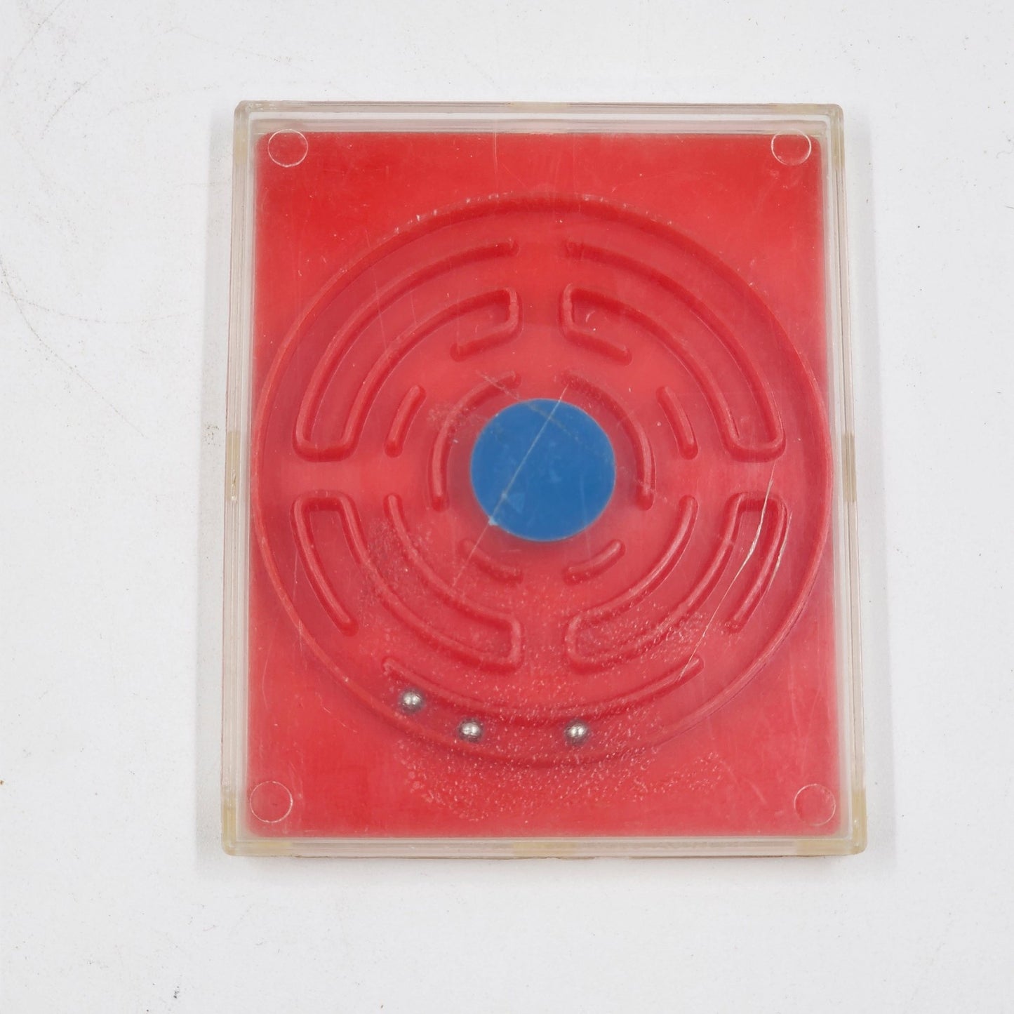 3 Rolling Ball Skill Handheld Games Klown Katch SKEE SKOR 3-Ball Maze Vintage