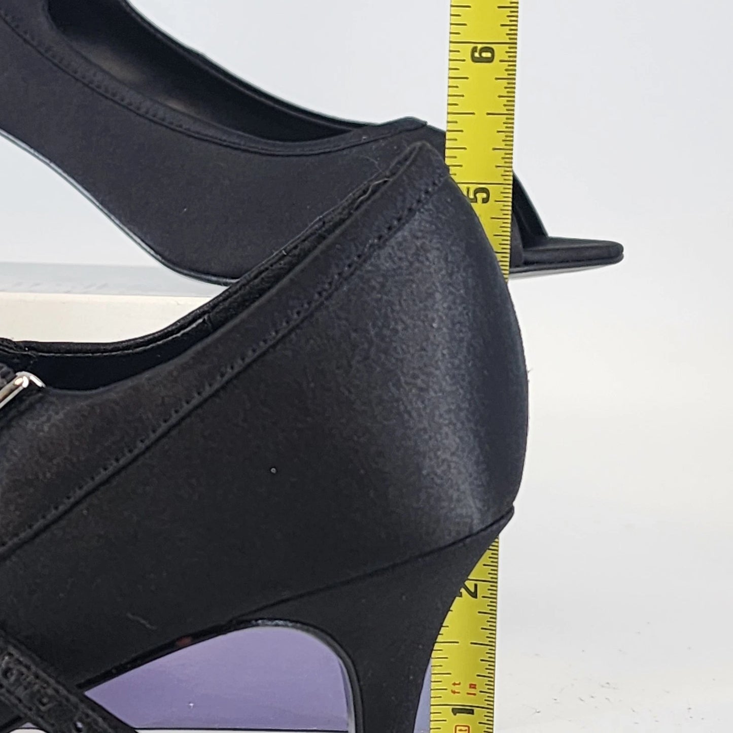 Mootsies Tootsies Mobabyme Heels Womens 8.5 Black Satin Pumps