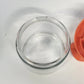 Gemco Citrus Juicer Orange Plastic Reamer Clear Glass Jar USA Manual Squeezer