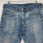Levi’s 505 Men's Jeans 32x30 Heavily Distressed Classic Straight Leg Light Wash