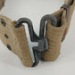 WWII US Army M1936 Pistol Belt Khaki Web Equipment Belt Military Field Gear