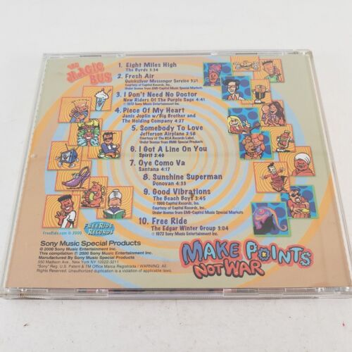 The Magic Bus It's A Time Trip CD by Free Ride Records 2000 Rock Compilation