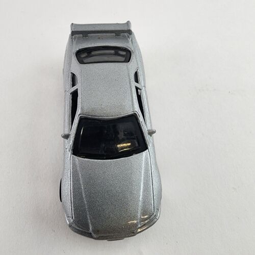 2000's Silver Motor Max Nissan Skyline GT-R Scale 1/64 No. 6028 Diecast Toy Car