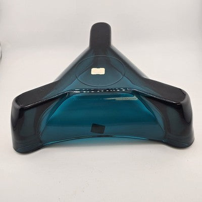 Ashtray Triangular Blue Cigar 10" Viking Bluenique 1960's Mid Century Modern
