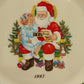 Lenox Christmas Plate 1997 Santa's List Annual Holiday Collector Mint In Box 7th
