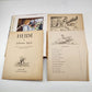 Heidi Johanna Spyri 1959 Hardcover 1st Edition Illustrated Book