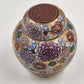 Gold Imari Ginger Jar Kutani Chrysanthemum Japan Hand Painted 5"