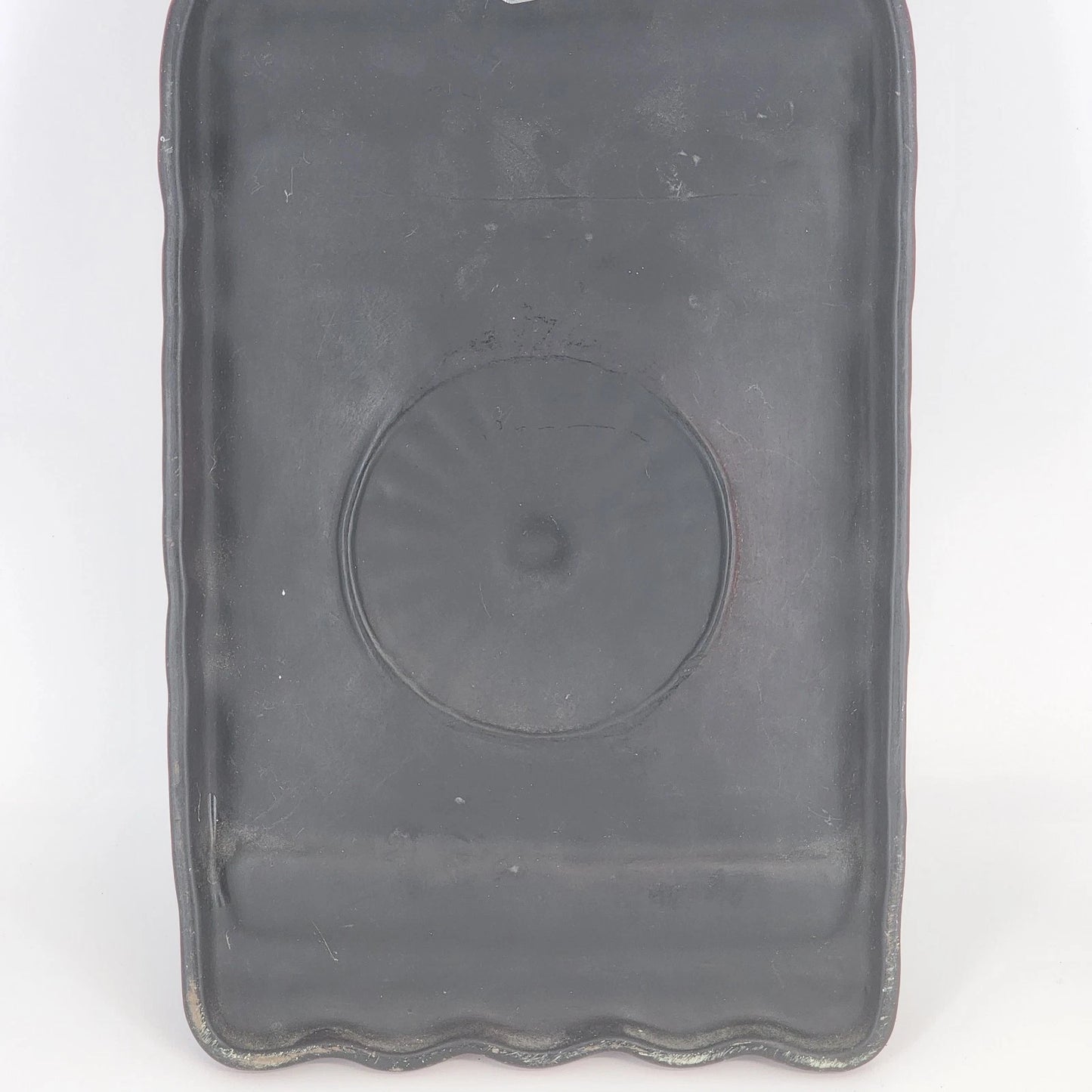 French Gilt Torchere Wall Sconce 2-Light Red Molded Metal Candelabra Anno 1698