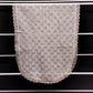 Matching White Table Runner w Two Round Lace Crocheted Eyelet Ruffled Doilies