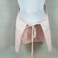 Breast Cancer Awareness Pink Ribbon Pink Bib Apron 3 Pocket 28"W x 24"L Adj Neck