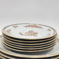 11 PC Floral Mist Fairfield Fine China Set 5 Dinner + 6 Bread Plates Yung Shen