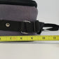 Gray Camera Bag Shoulder Carry Case 3 Compartments Adjustable Strap 8x4x9.5"