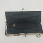 Walborg Floral Tapestry Clutch Purse Kiss Lock Chain Strap Hong Kong Vintage