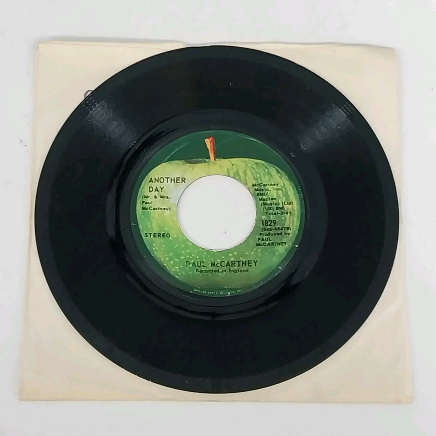 Paul McCartney Another Day 45 RPM Vinyl Apple Records 1971