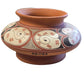Quíbor Lara Venezuela Terracotta Vase Geometric Aruba 6.75" Vintage Chipped