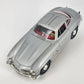 Bburago Mercedes-Benz 300 SL Gullwing 1:24 Diecast Silver Car with Stand 1954