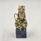Jim Shore Heartwood Creek Felicity Cat Figurine Patchwork Quilt 6.5" China