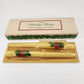 AVON Holiday Hostess 2 Bayberry Fragranced 10" Taper Candles NOS In Box