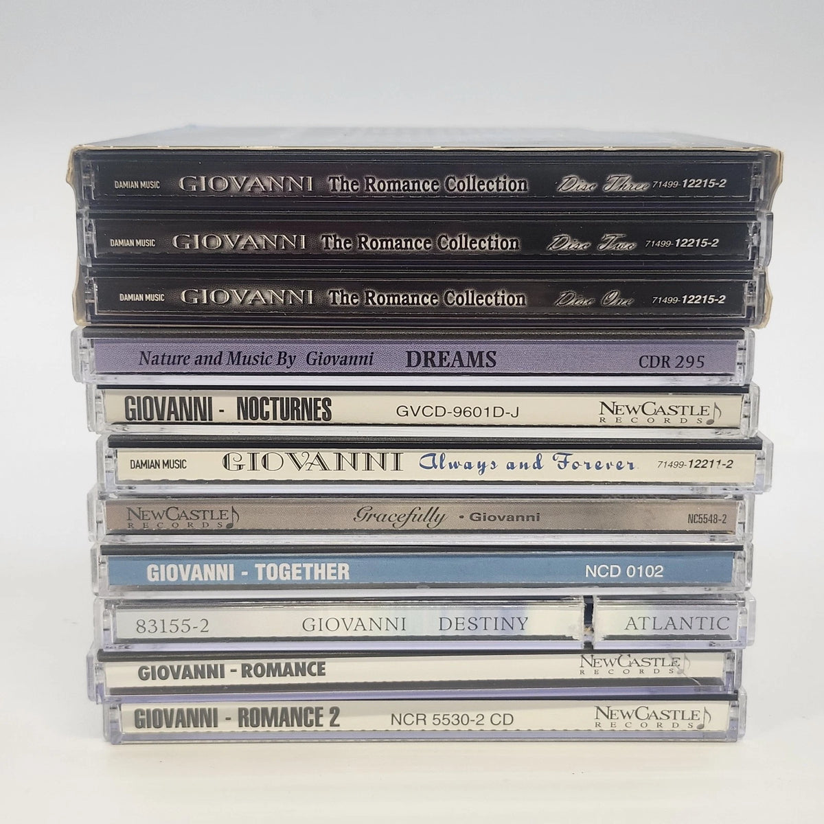 Giovanni 11 CD Collection Romance Piano Music Dreams Nocturne Together Destiny