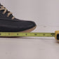 Predictions Black Leather Sneakers Womens Size 8 Beige Lace Shoes