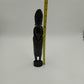 African Kenya Woman Makonde Tribe Hand Carved Ebony Wood Sculpture Figurine 15"