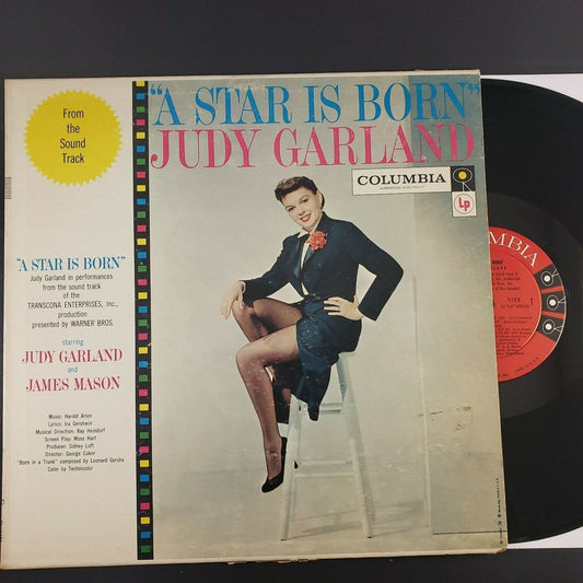 A Star Is Born by Judy Garland Columbia Limited Edition LP CL1101 Reissue 1961