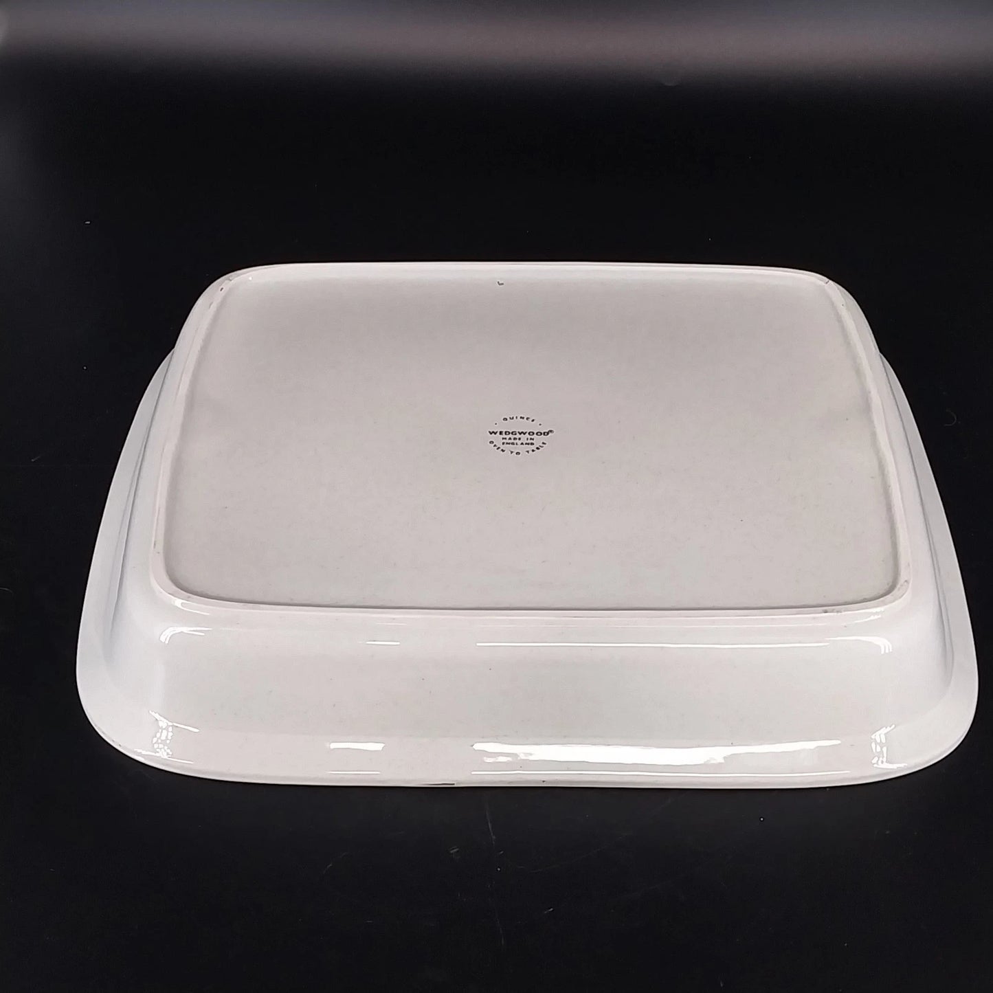Wedgwood Quince Rectangular Baker 13” Oven to Table Fruit Ring England Vintage