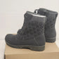 JBU by Jambu Summit Boots 8" High Black Quilted Zip Water Repellent Women’s 8.5