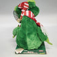 Dan Dee Christmas Frog Plush Singing Animated Friends Light Up Hat Scarf w Tags
