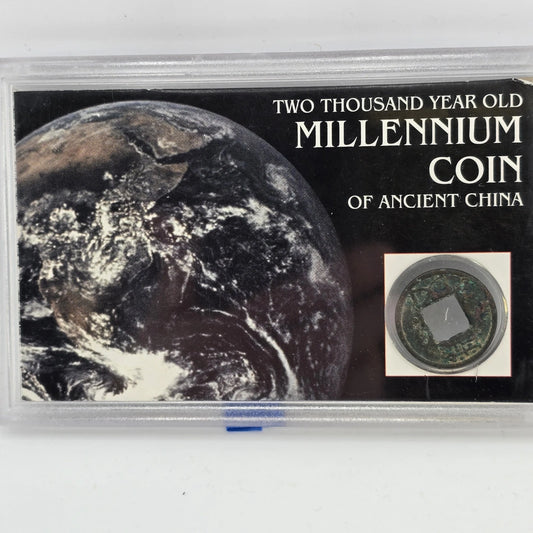 Ancient Chinese Millennium Coin 2000 Year Old Xin Dynasty Cash Coin Morgan Mint