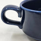 Homer Laughlin Cobalt Blue Flat Cup Jumbo 4"d x 2.5"h Best China Pattern USA Vtg