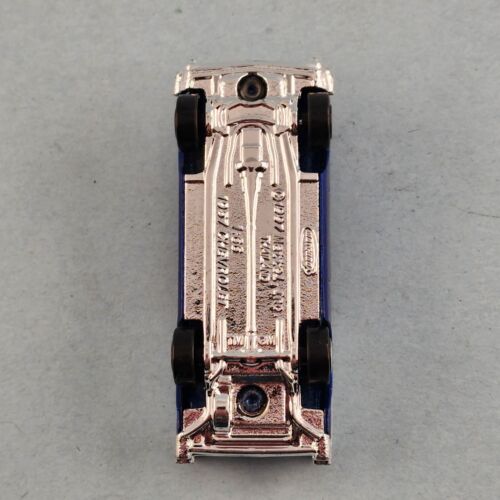 1997 Matchbox 1957 Chevrolet Bel Air Convertible Blue 1 66 Scale