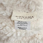 Sonoma Infinity Scarf Hooded Cowl Beige Green Knit Fleece Lined Head Cover China