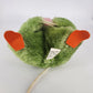 Intrigue Hanging Monkey Plush Green 6" Tall Hook & Loop Hands Korea Vintage 1980
