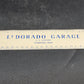 Goodyear Tires 12" Metal Ruler Eldorado Garage Eldorado Ohio Vintage 2" Wide