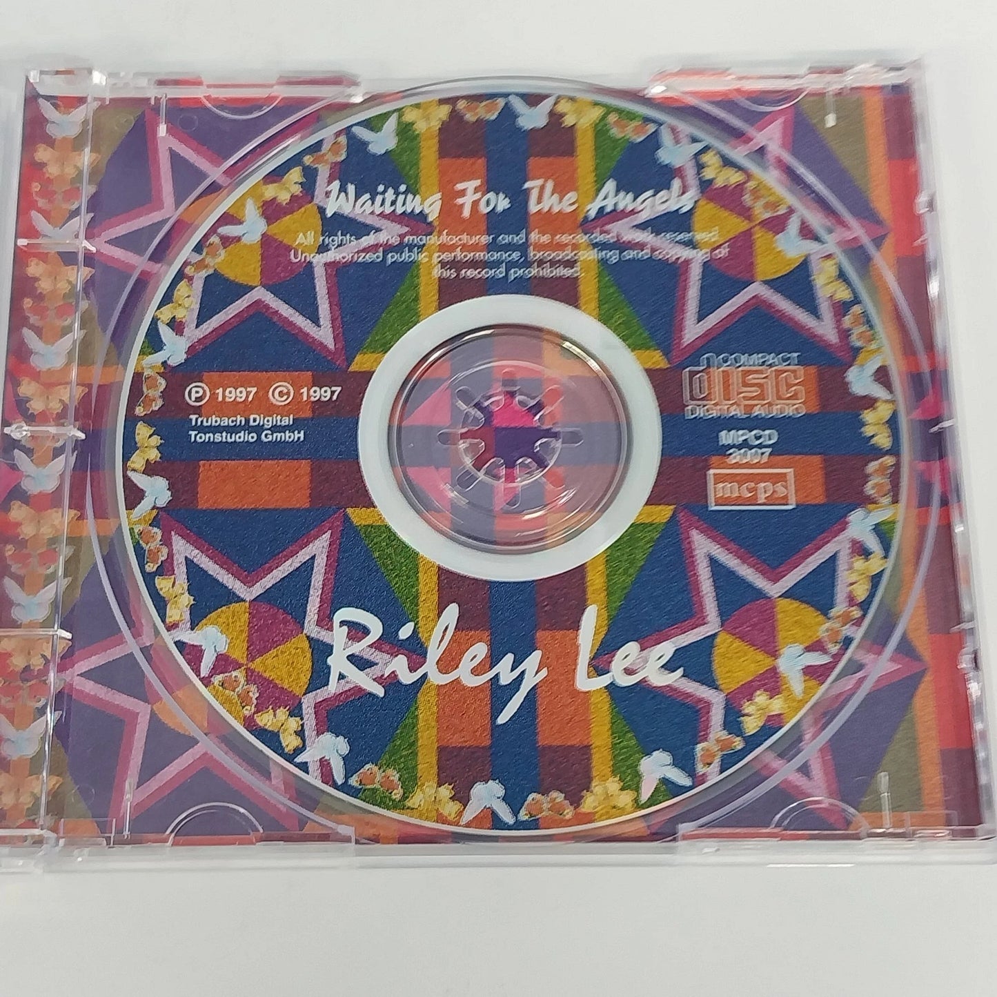 Riley Lee Waiting for the Angels CD 1997 Mariposa New Age World Ambient