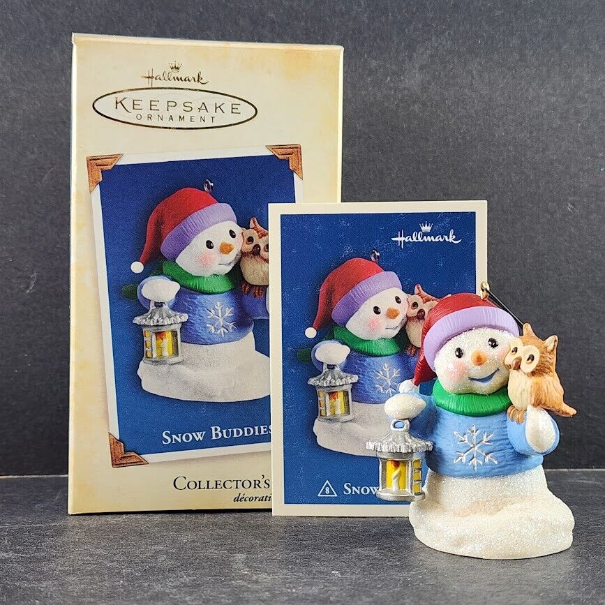 Hallmark Keepsake Christmas Ornament Collector's Series Blue Box w Memory Card