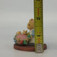 Avon Forest Friends All Tucked In Mouse Mom & Babies Figurine Mini 2" Vintage