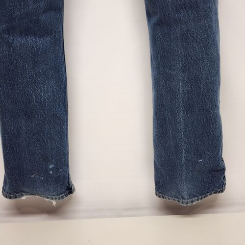 Levi's Jeans Pants Men's Size 36 x 32 Blue Loose Straight Denim 505 Distressed