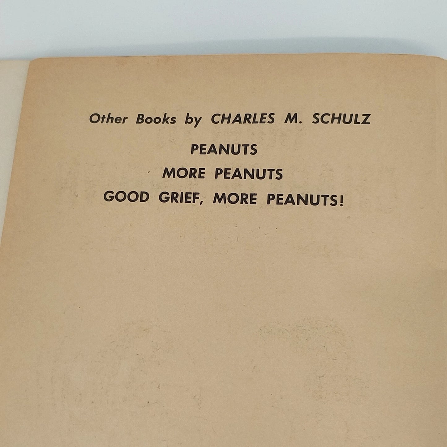 Good Ol' Charlie Brown Peanuts Paperback Charles M Schulz Rinehart Vintage 1957