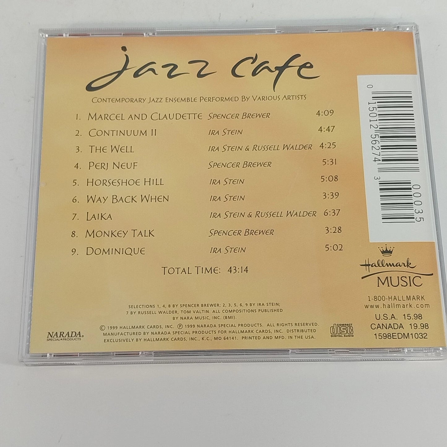 Jazz Cafe Jazz and Java & Another Cup of Jazz and Java 3 CD Various Artist 1990s