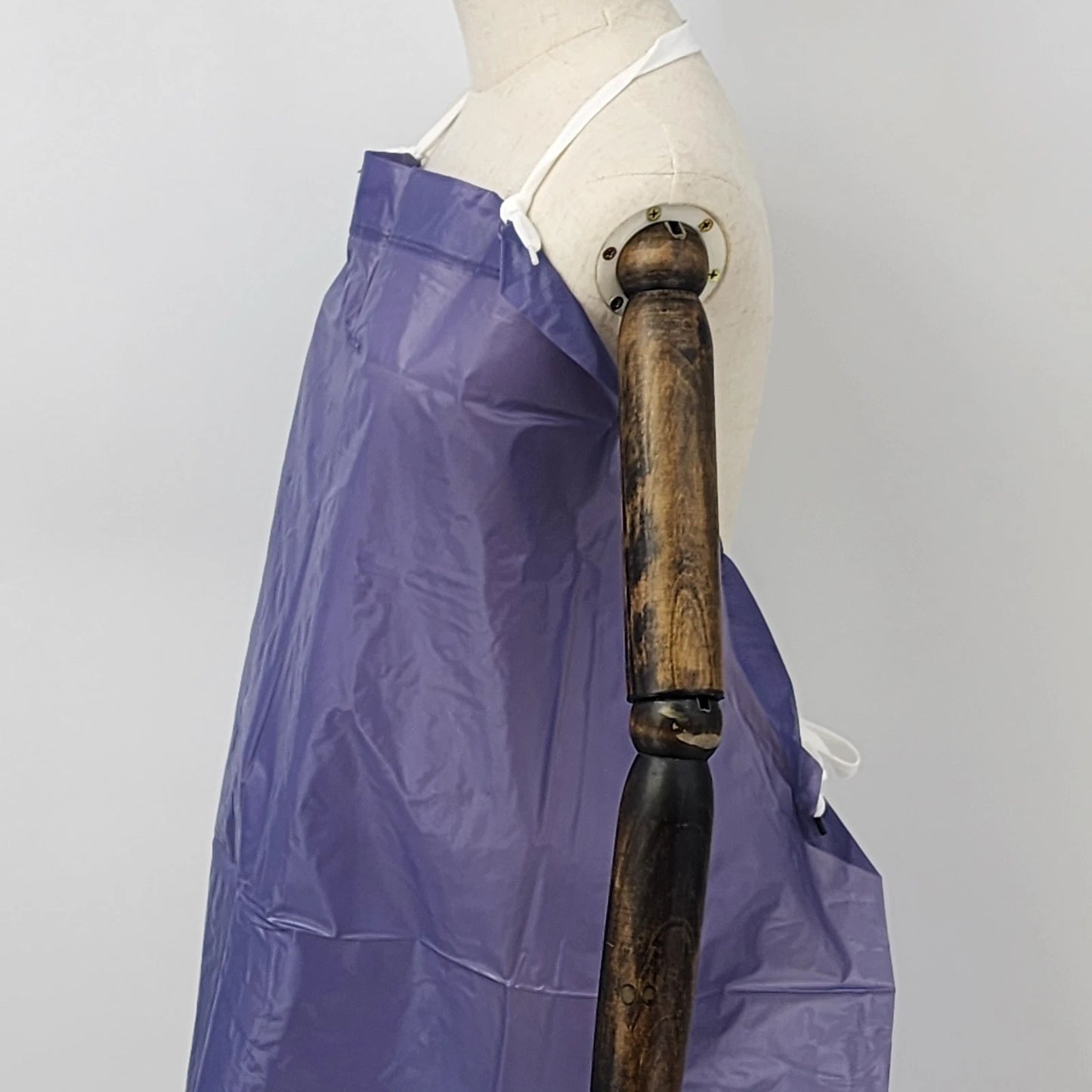 Water Repellent Vinyl Bib Apron Dishwasher Car Wash 43x35" Work Gear Lightweight
