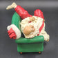 Possible Dreams CATCHING SOME Zs Santa In Chair Boots At His Side Clothtique '99