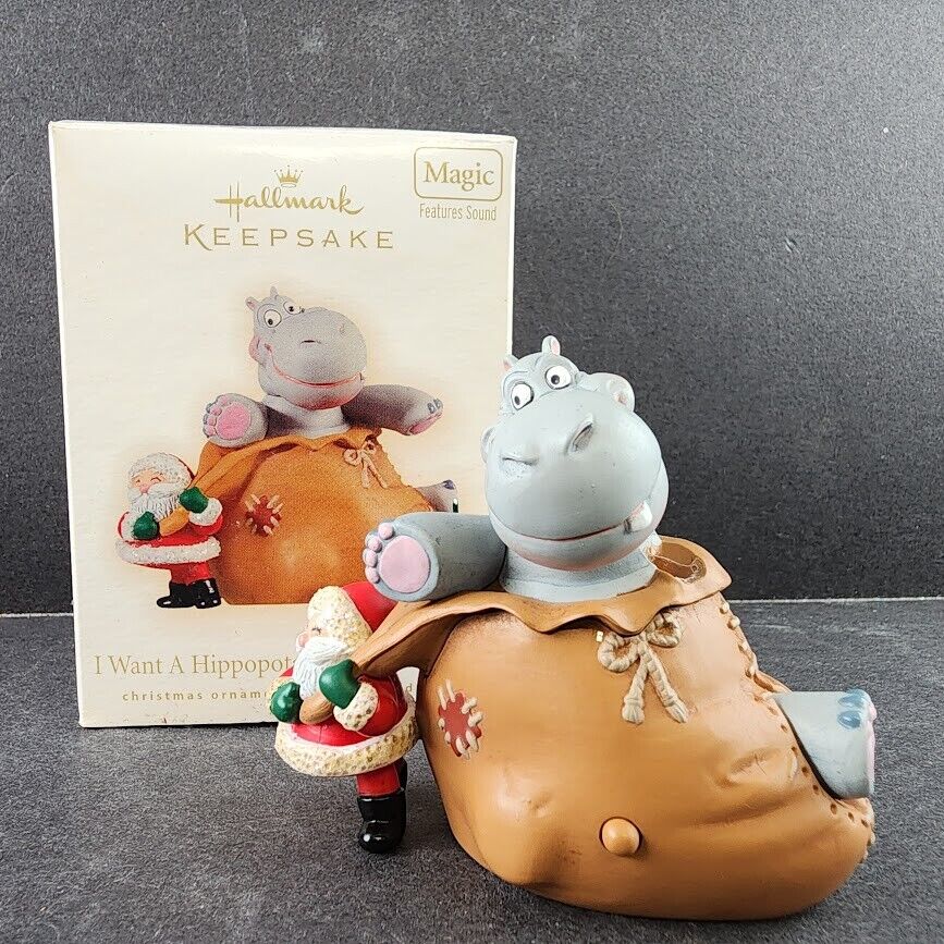 Hallmark Keepsake Magic Edition Christmas Ornaments with Sounds 2007-2009