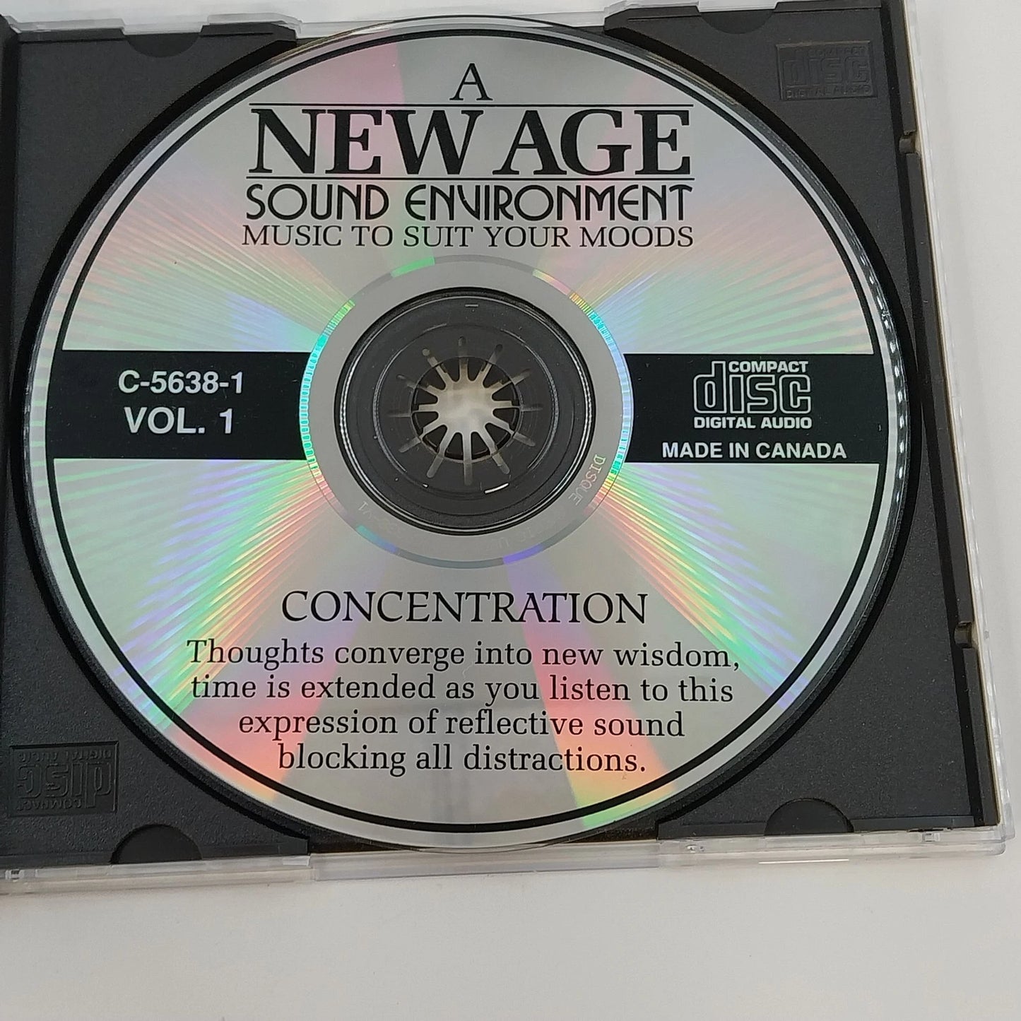 A New Age Sound Environment 4 CD Set Concentration Relaxation Romance Seduction