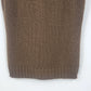 Relativity Women’s Medium Brown Cable Knit Vest Faux Fur Hood Toggle Zip